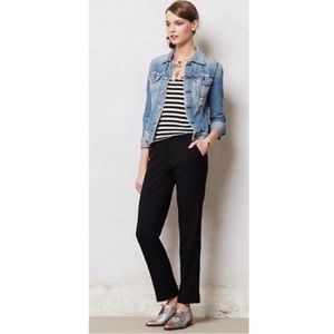 Anthropologie Cartonnier Lou Taper Trousers